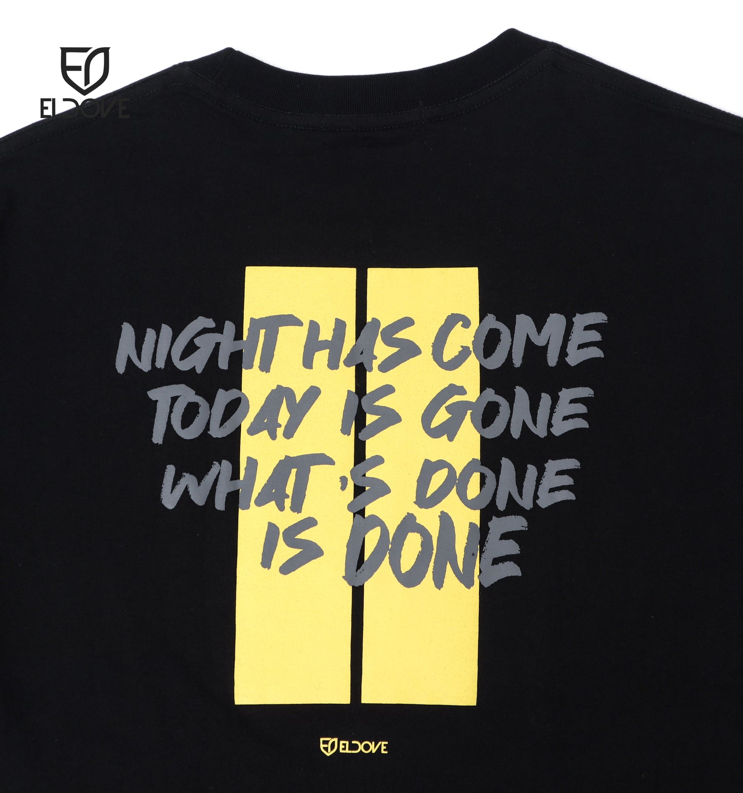 Eldove T-Shirt Is Done Black 7253
