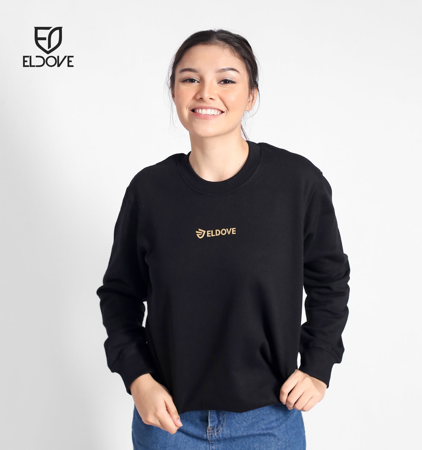 Eldove Sweatshirt Fanta Black 5099