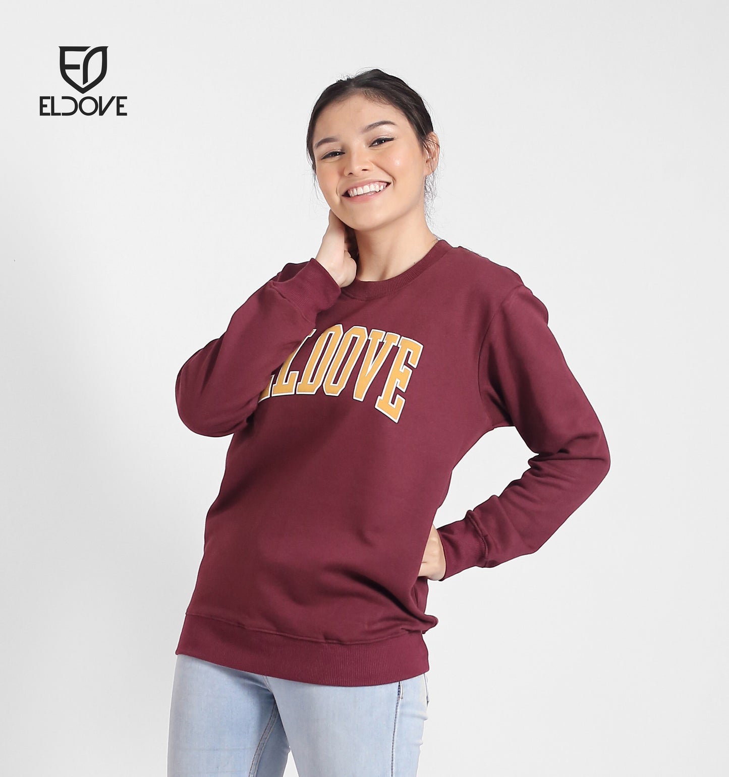 Eldove Sweatshirt Vaul Maroon 5095
