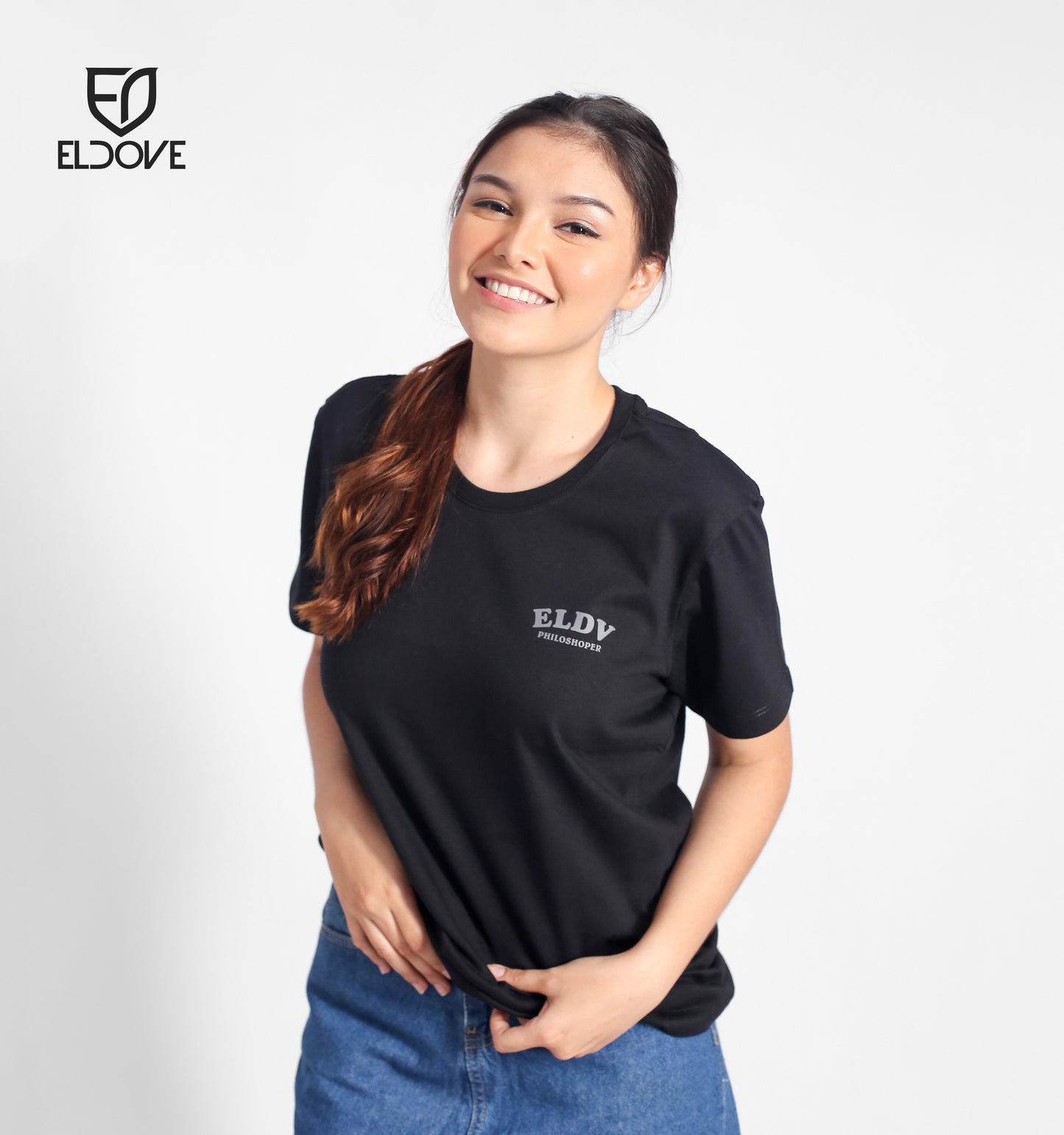 Eldove T-Shirt Philoshoper Black 7228