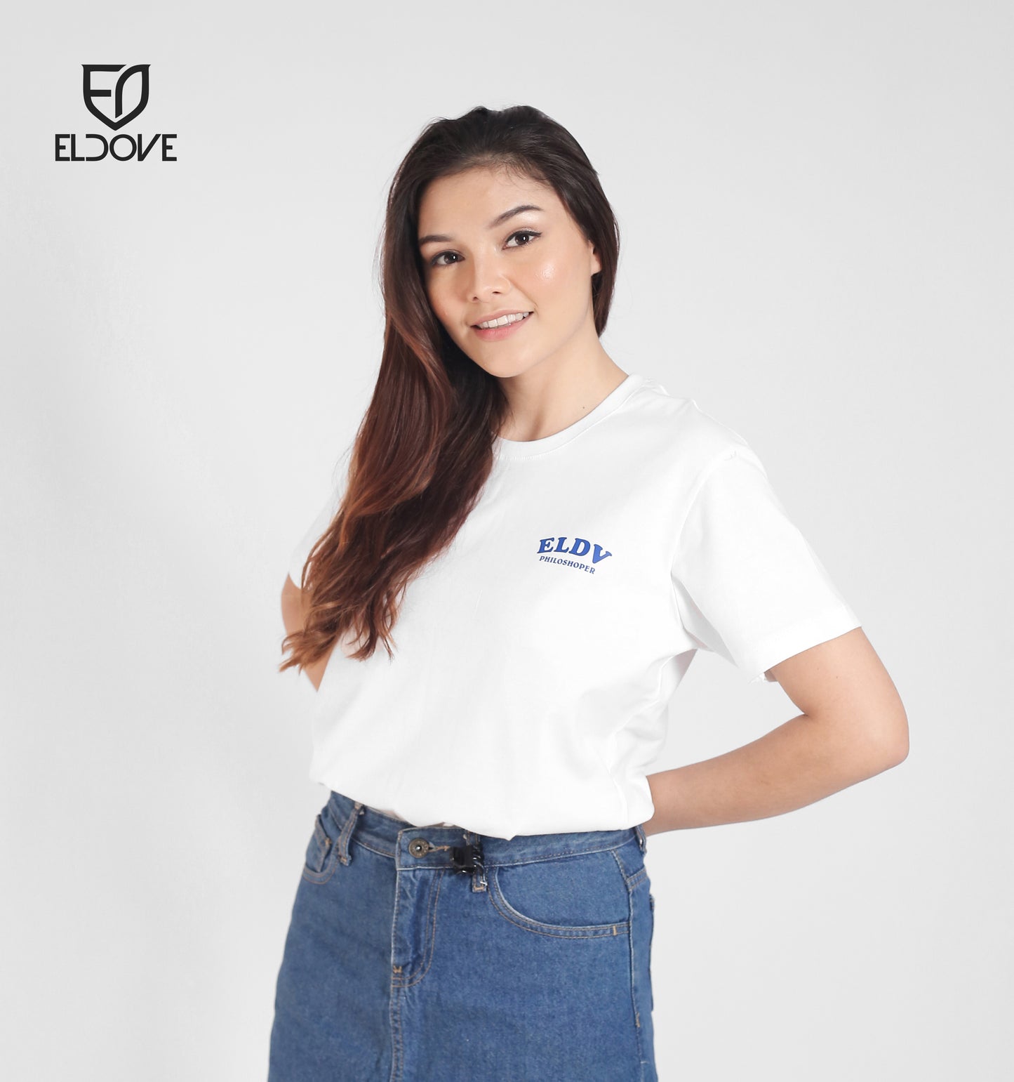 Eldove T-Shirt Philoshoper White 7234