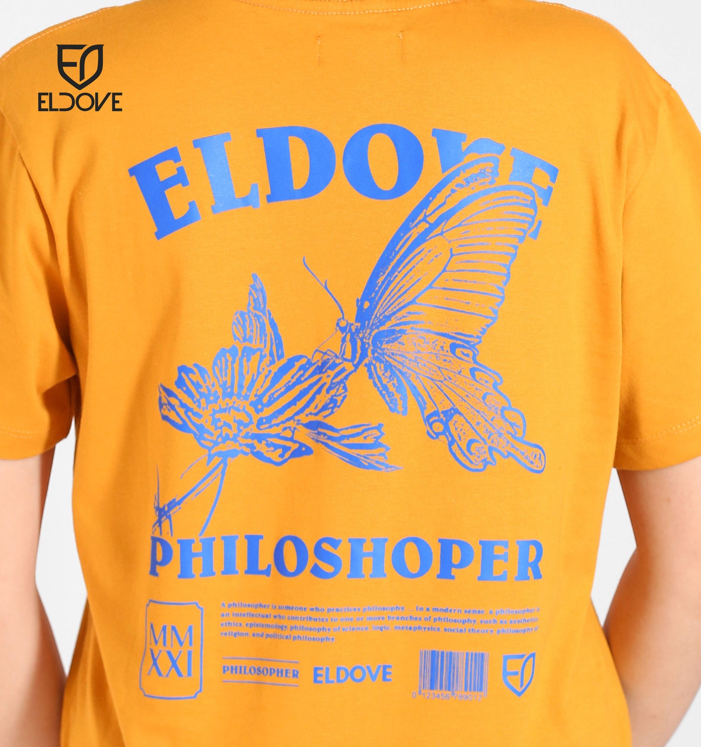 Eldove T-Shirt Philoshoper Mustard 7241