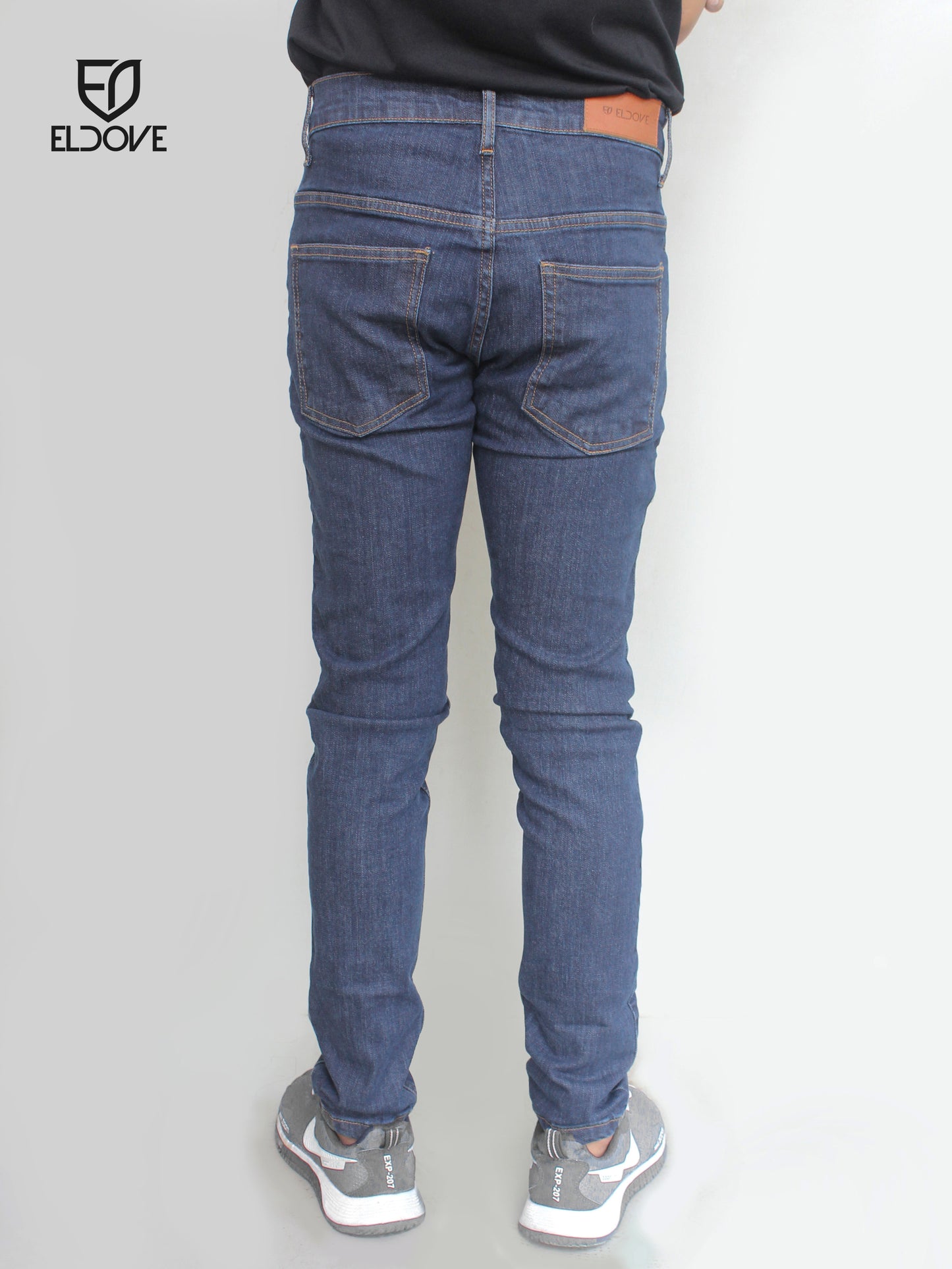 Eldove Denim Jeans Stretch Dark Blue 2023