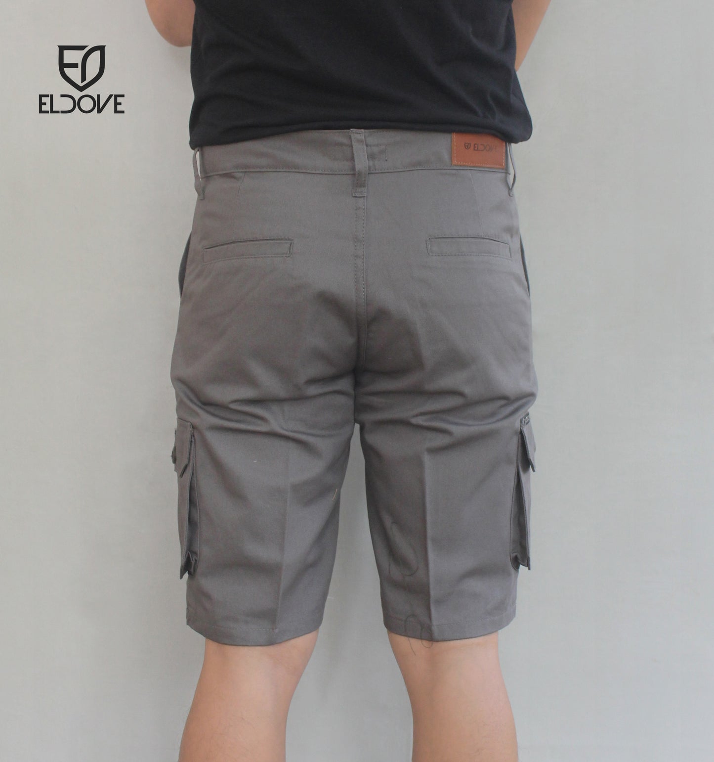 Eldove Short Cargo Medium Grey 2031