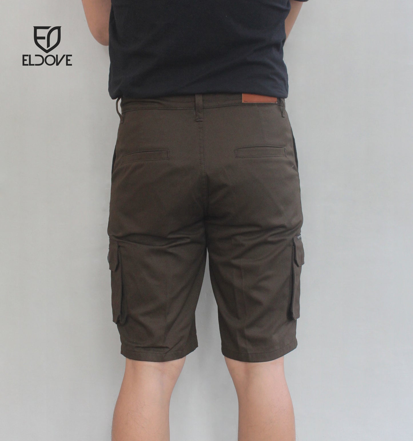 Eldove Short Cargo Dark Brown 2033