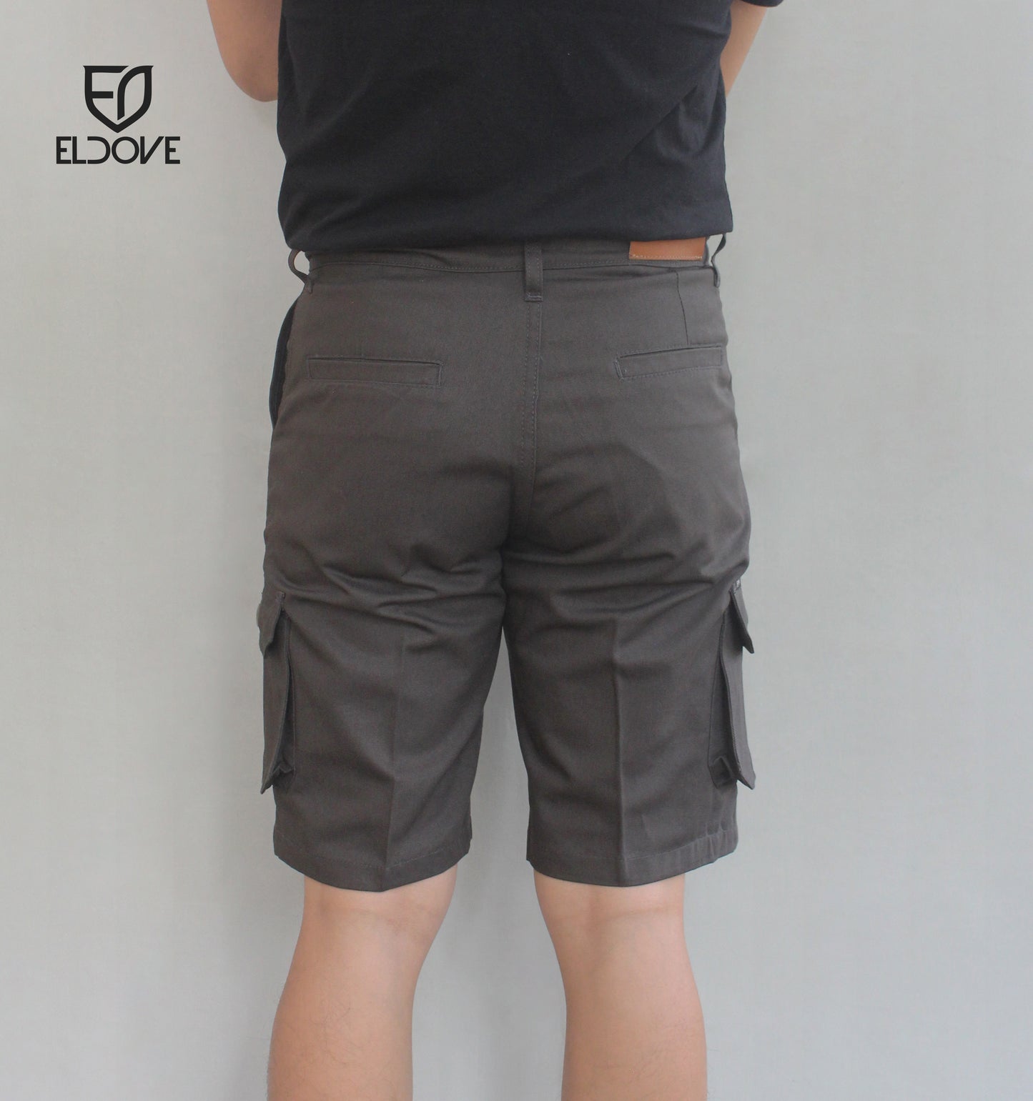 Eldove Short Cargo Dark Grey 2034