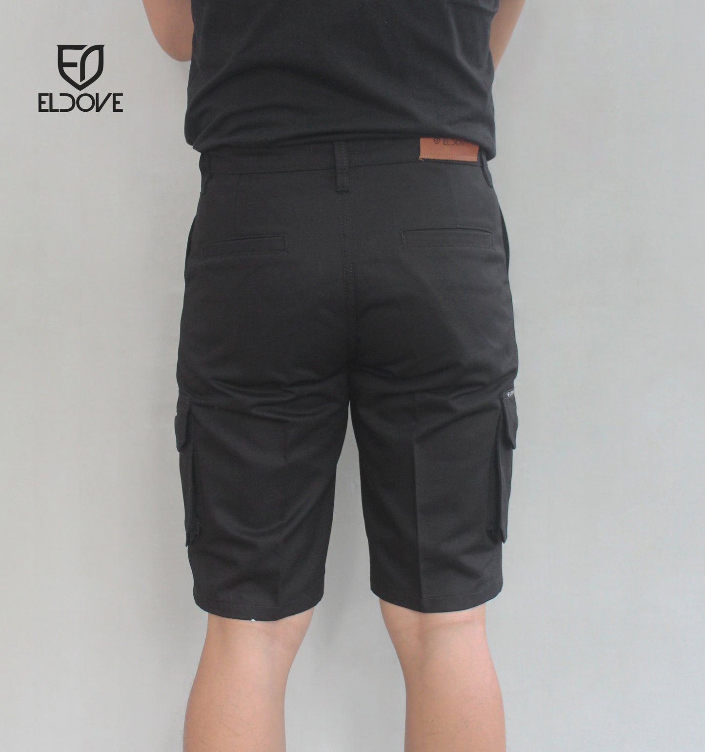Eldove Short Cargo Black 2036