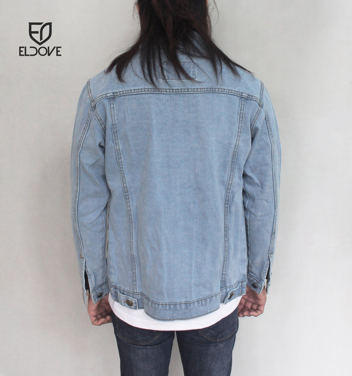 Eldove Denim Jacket Light Blue 5084