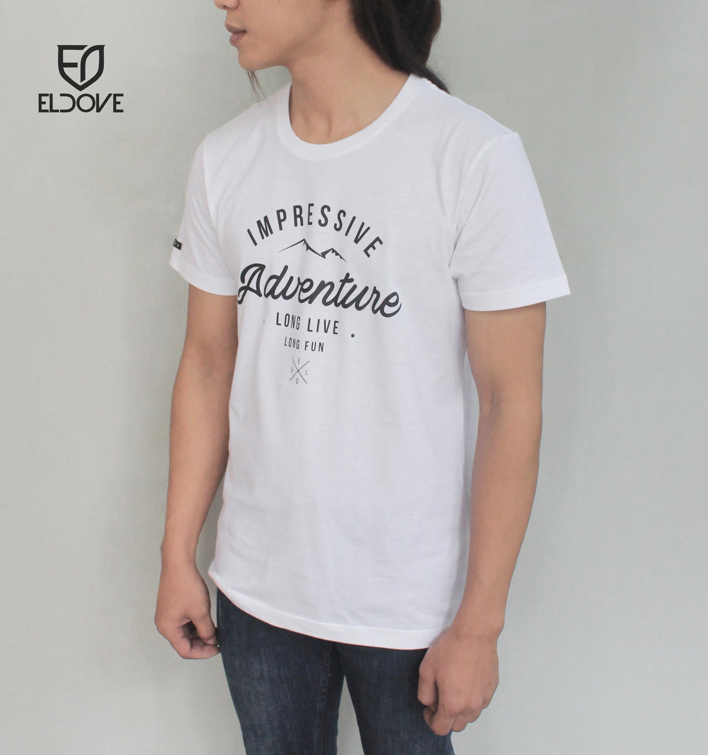 Eldove T-Shirt Adventure White 7224