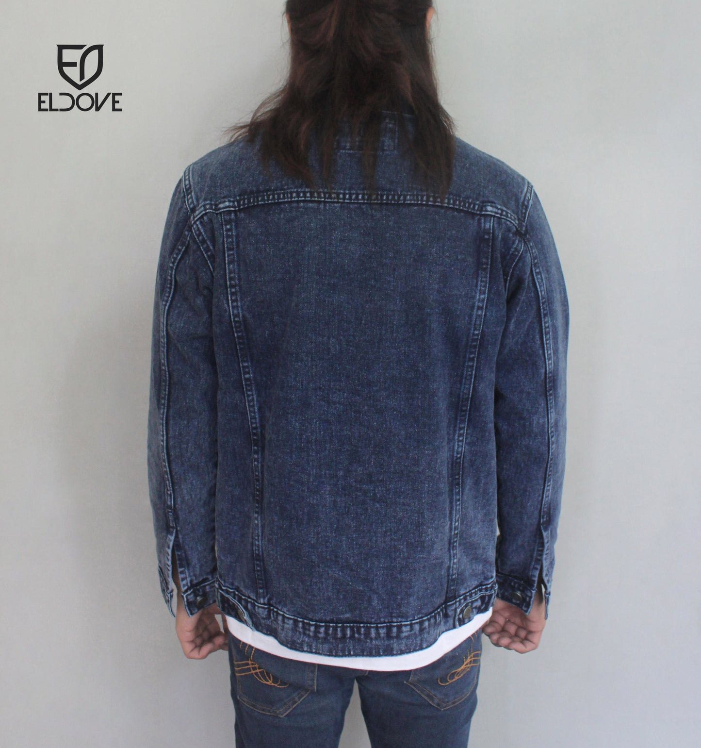 Eldove Denim Jacket Dark Blue 5018