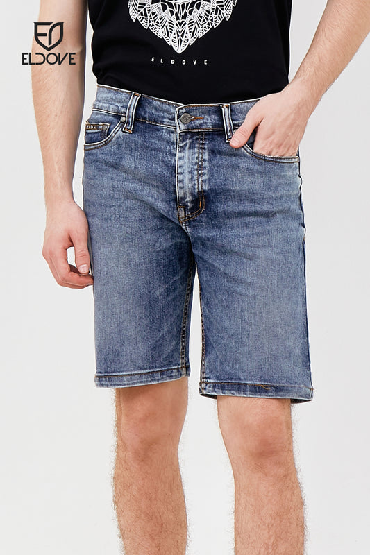 Eldove Short Denim Pants Blue Snow 2066