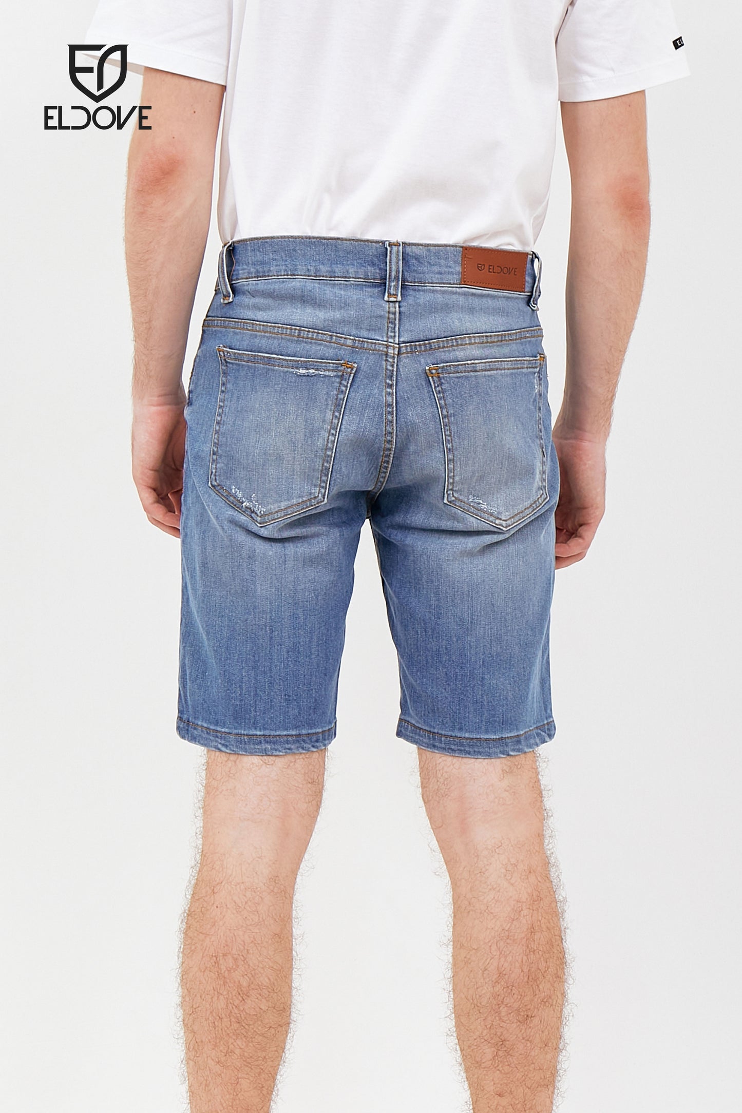 Eldove Short Denim Pants Medium Blue 2067