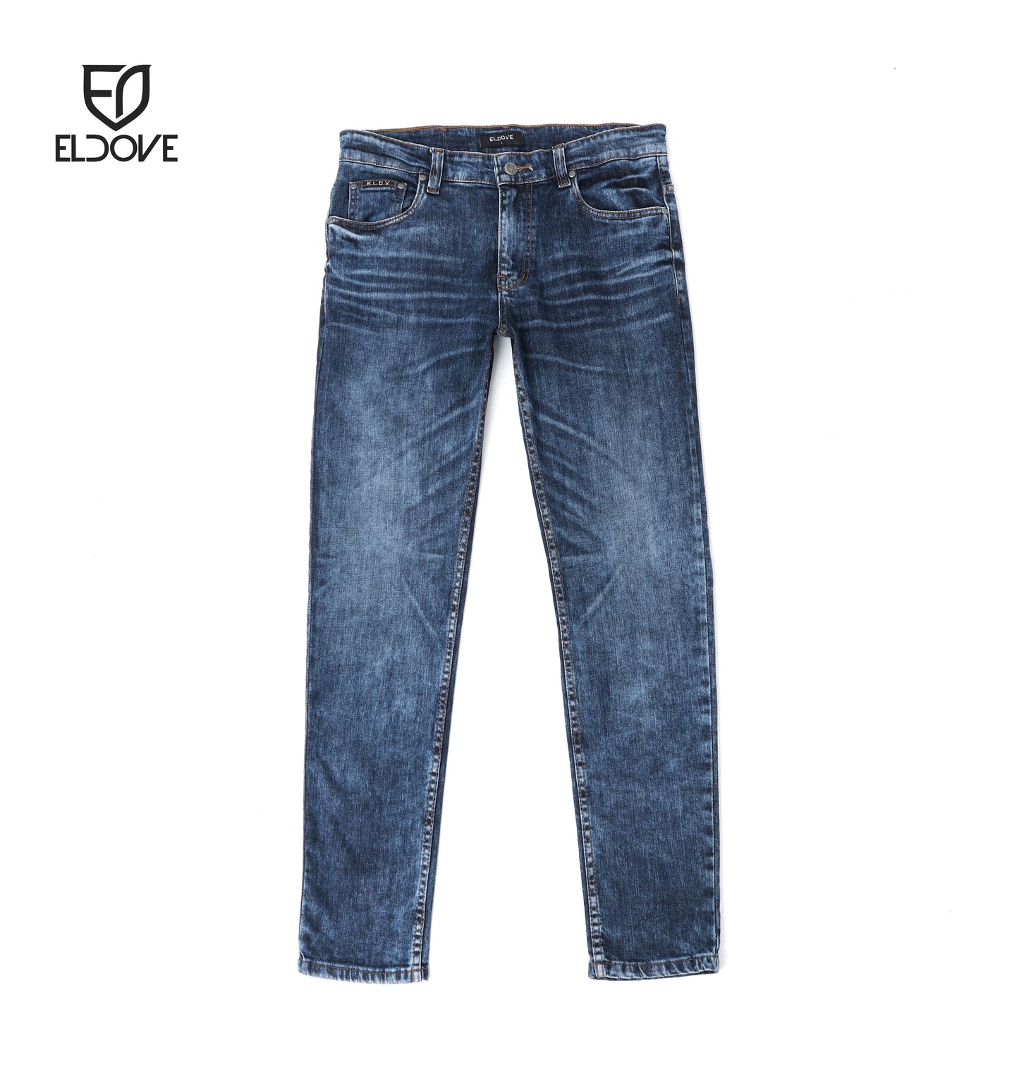 Eldove Denim Jeans Stretch Dark Blue Sky 2074