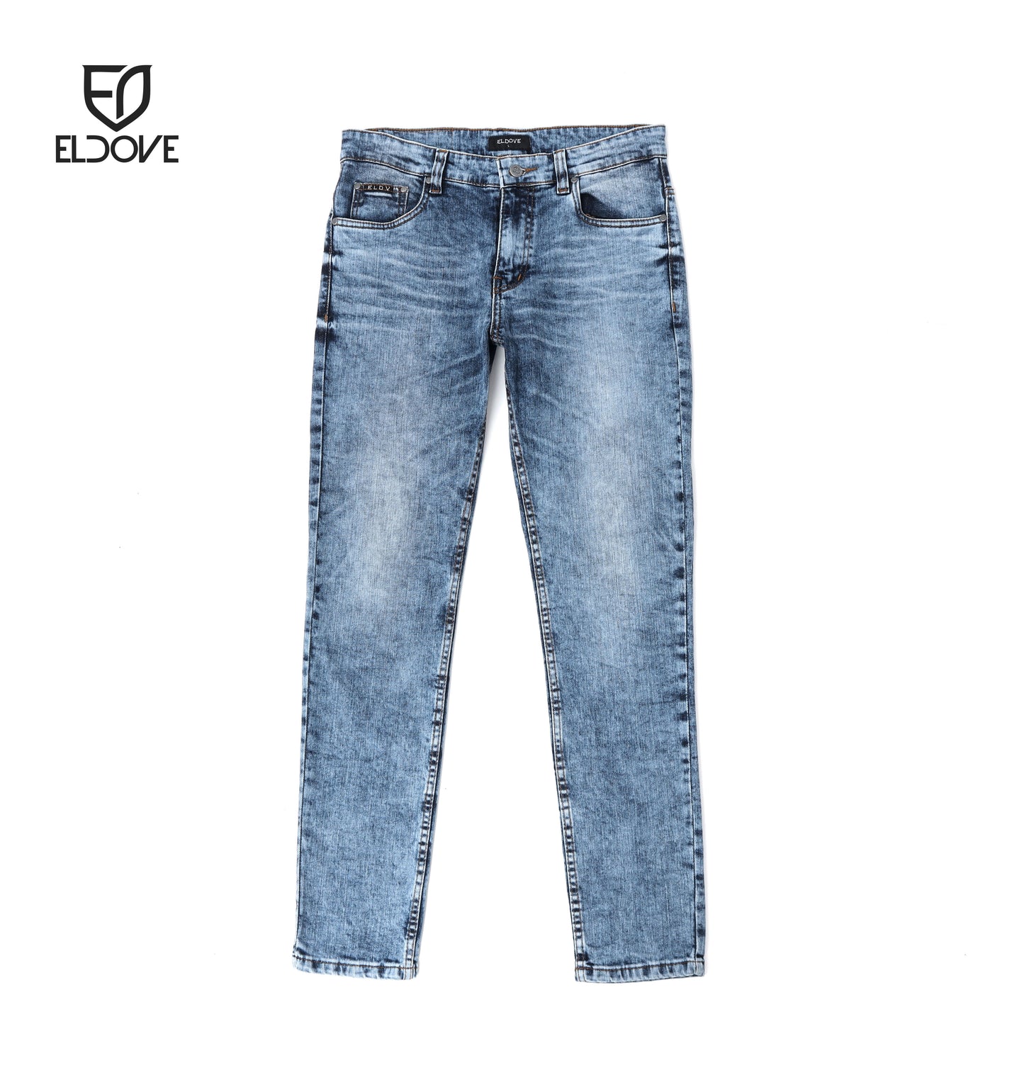 Eldove Denim Jeans Stretch Light Blue Sky 2072