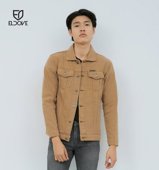 Eldove Denim Jacket Light Brown 5107