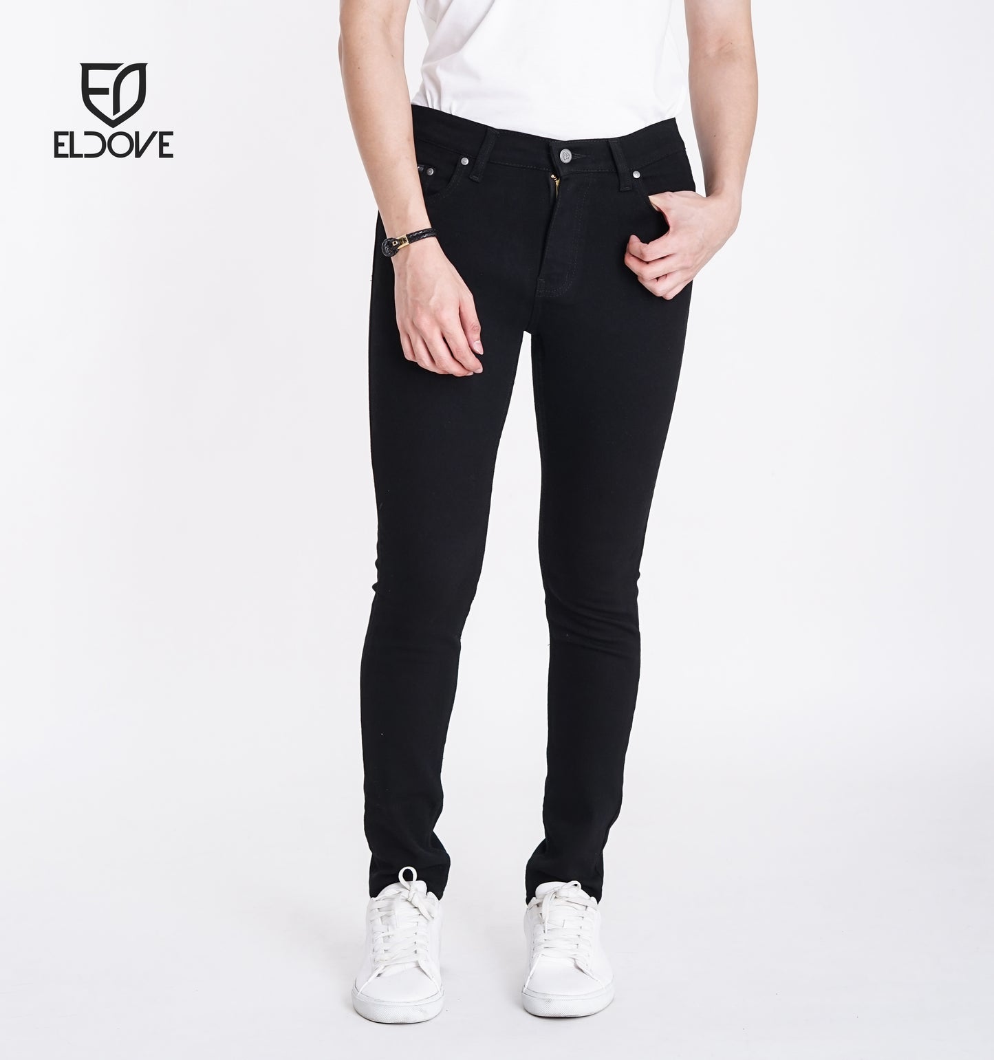 Eldove Denim Jeans Stretch Black 2037