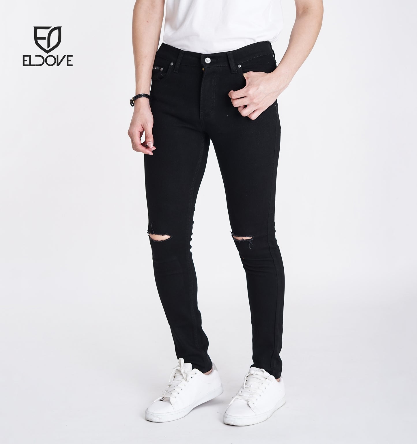 Eldove Denim Jeans Stretch Black 2041