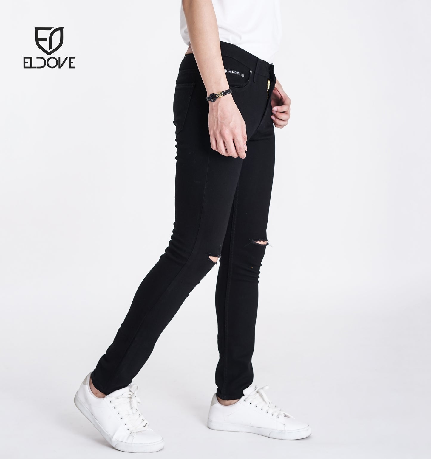 Eldove Denim Jeans Stretch Black 2041