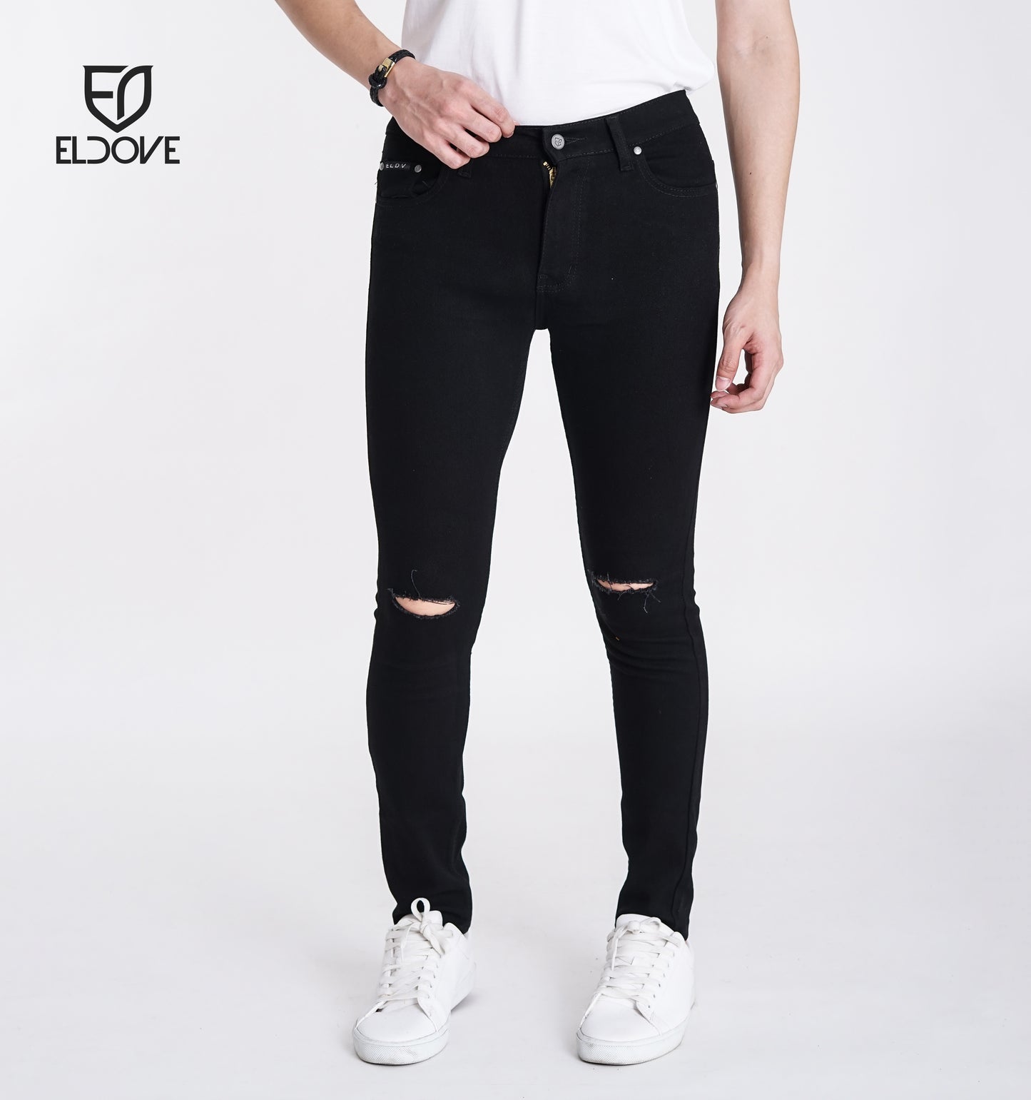 Eldove Denim Jeans Stretch Black 2041