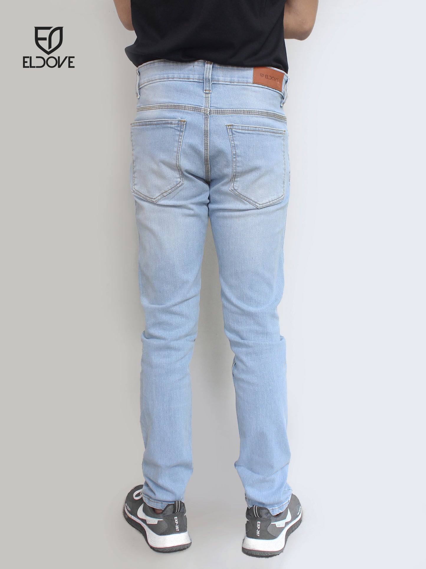 Eldove Denim Jeans Stretch Light Blue 2027