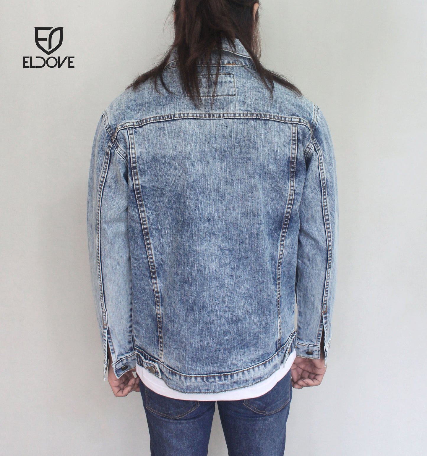 Eldove Denim Jacket Light Blue 5080C