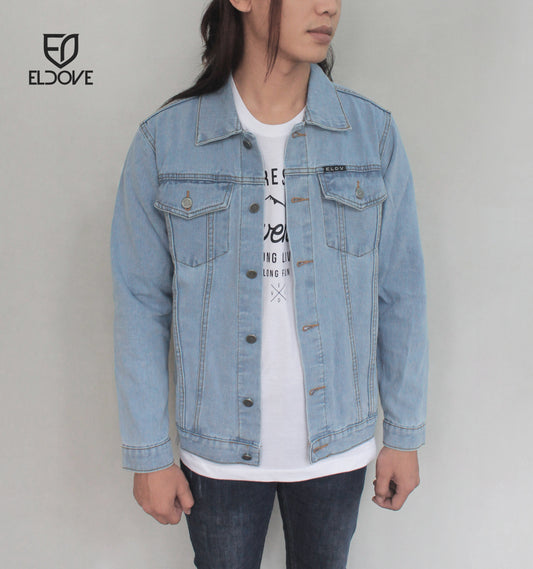 Eldove Denim Jacket Light Blue 5084