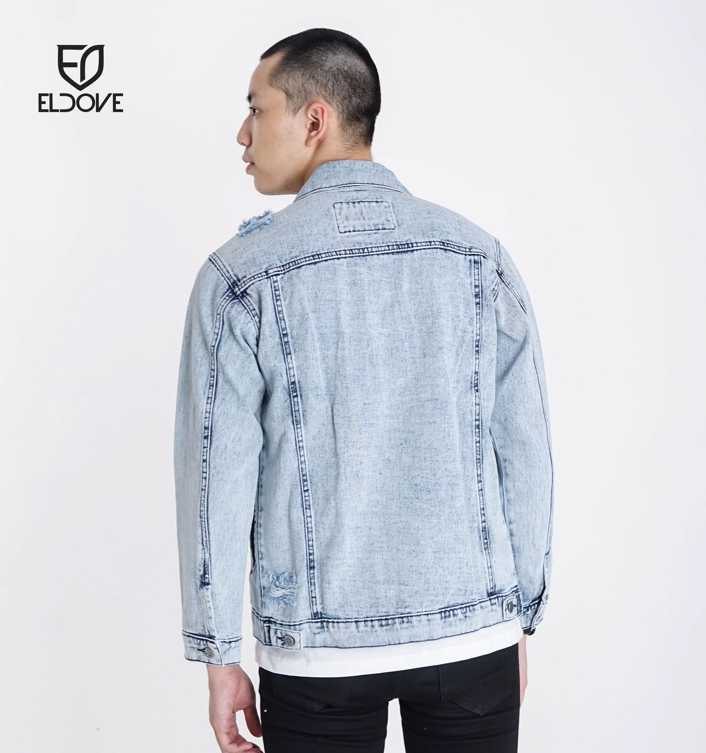 Eldove Denim Jacket Light Blue 5029