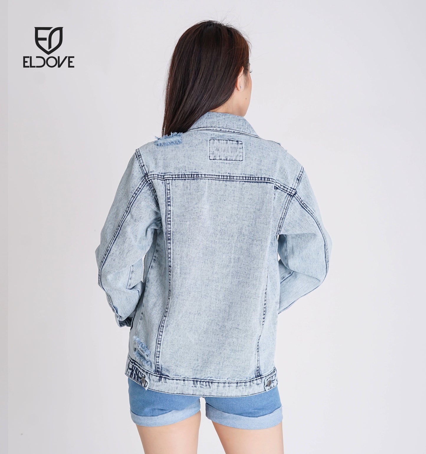 Eldove Denim Jacket Light Blue 5029