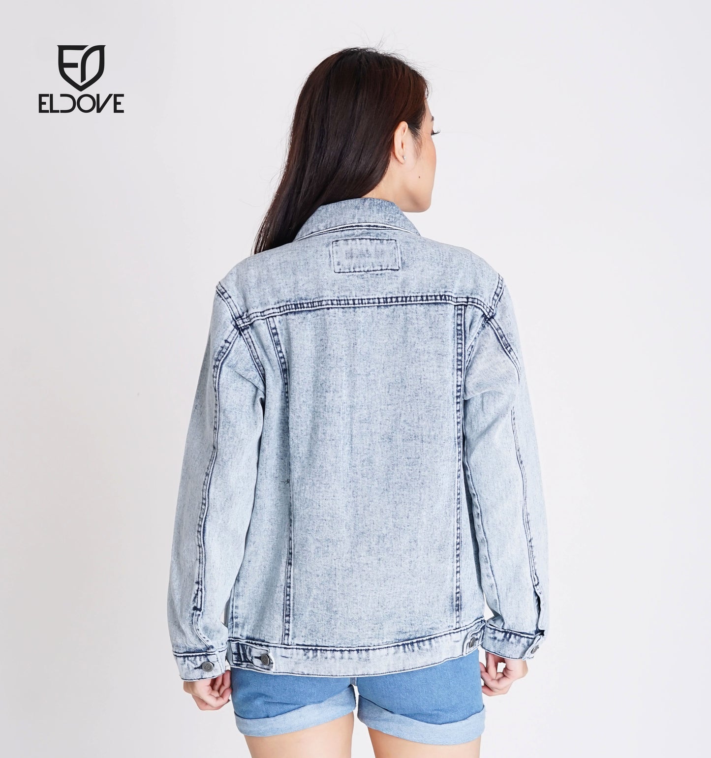 Eldove Denim Jacket Light Blue 5042