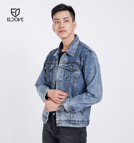 Eldove Denim Jacket Medium Blue 5080A