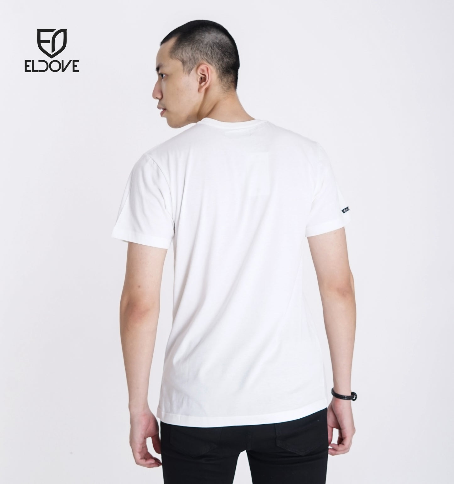 Eldove T-shirt Wolf White 7149